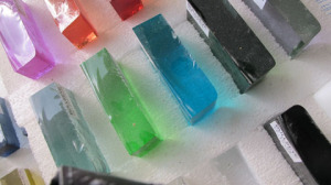 A selection of master glass colours