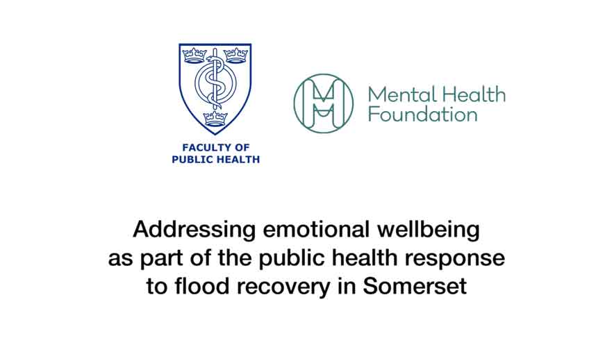 Video production services. Faculty of Public Health and mental health Foundation logos