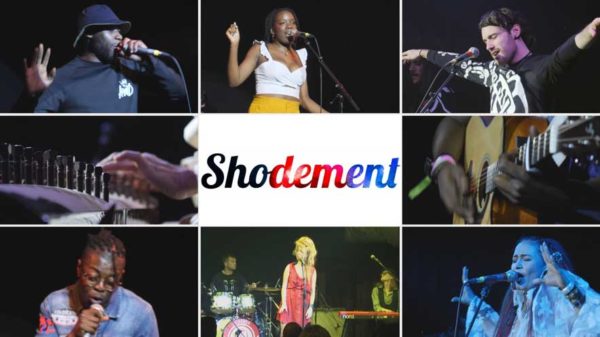 Cameraman editor promotional video. Nine rectangular images showing eight performers